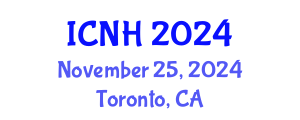 International Conference on Nursing and Healthcare (ICNH) November 25, 2024 - Toronto, Canada