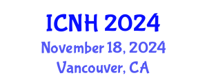 International Conference on Nursing and Healthcare (ICNH) November 18, 2024 - Vancouver, Canada