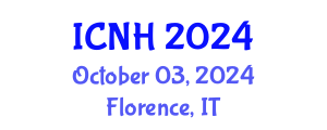 International Conference on Nursing and Healthcare (ICNH) October 03, 2024 - Florence, Italy