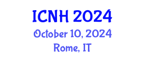 International Conference on Nursing and Healthcare (ICNH) October 10, 2024 - Rome, Italy