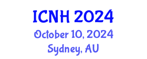 International Conference on Nursing and Healthcare (ICNH) October 10, 2024 - Sydney, Australia