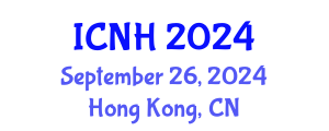 International Conference on Nursing and Healthcare (ICNH) September 26, 2024 - Hong Kong, China