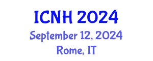 International Conference on Nursing and Healthcare (ICNH) September 12, 2024 - Rome, Italy