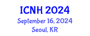 International Conference on Nursing and Healthcare (ICNH) September 16, 2024 - Seoul, Republic of Korea