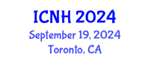 International Conference on Nursing and Healthcare (ICNH) September 19, 2024 - Toronto, Canada