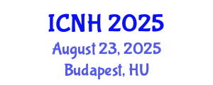 International Conference on Nursing and Healthcare (ICNH) August 23, 2025 - Budapest, Hungary