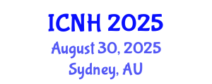 International Conference on Nursing and Healthcare (ICNH) August 30, 2025 - Sydney, Australia