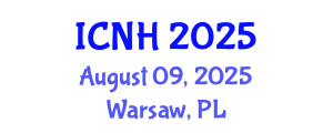International Conference on Nursing and Healthcare (ICNH) August 09, 2025 - Warsaw, Poland