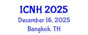 International Conference on Nursing and Healthcare (ICNH) December 16, 2025 - Bangkok, Thailand