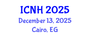 International Conference on Nursing and Healthcare (ICNH) December 13, 2025 - Cairo, Egypt