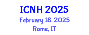 International Conference on Nursing and Healthcare (ICNH) February 18, 2025 - Rome, Italy