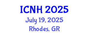 International Conference on Nursing and Healthcare (ICNH) July 19, 2025 - Rhodes, Greece