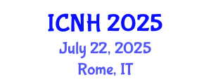 International Conference on Nursing and Healthcare (ICNH) July 22, 2025 - Rome, Italy