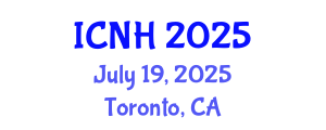 International Conference on Nursing and Healthcare (ICNH) July 19, 2025 - Toronto, Canada