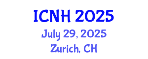 International Conference on Nursing and Healthcare (ICNH) July 29, 2025 - Zurich, Switzerland