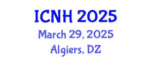 International Conference on Nursing and Healthcare (ICNH) March 29, 2025 - Algiers, Algeria