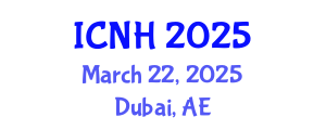 International Conference on Nursing and Healthcare (ICNH) March 22, 2025 - Dubai, United Arab Emirates