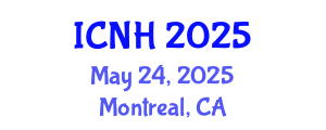 International Conference on Nursing and Healthcare (ICNH) May 24, 2025 - Montreal, Canada