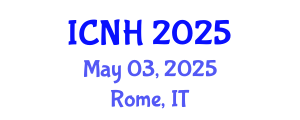 International Conference on Nursing and Healthcare (ICNH) May 03, 2025 - Rome, Italy