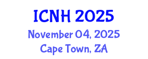 International Conference on Nursing and Healthcare (ICNH) November 04, 2025 - Cape Town, South Africa
