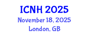 International Conference on Nursing and Healthcare (ICNH) November 18, 2025 - London, United Kingdom
