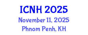 International Conference on Nursing and Healthcare (ICNH) November 11, 2025 - Phnom Penh, Cambodia