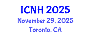 International Conference on Nursing and Healthcare (ICNH) November 29, 2025 - Toronto, Canada