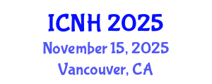 International Conference on Nursing and Healthcare (ICNH) November 15, 2025 - Vancouver, Canada