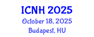 International Conference on Nursing and Healthcare (ICNH) October 18, 2025 - Budapest, Hungary