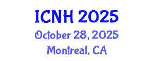 International Conference on Nursing and Healthcare (ICNH) October 28, 2025 - Montreal, Canada