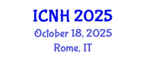 International Conference on Nursing and Healthcare (ICNH) October 18, 2025 - Rome, Italy