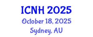 International Conference on Nursing and Healthcare (ICNH) October 18, 2025 - Sydney, Australia