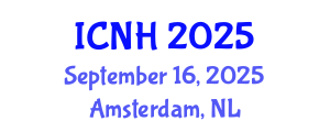 International Conference on Nursing and Healthcare (ICNH) September 16, 2025 - Amsterdam, Netherlands