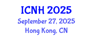 International Conference on Nursing and Healthcare (ICNH) September 27, 2025 - Hong Kong, China