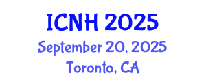 International Conference on Nursing and Healthcare (ICNH) September 20, 2025 - Toronto, Canada