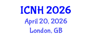 International Conference on Nursing and Healthcare (ICNH) April 20, 2026 - London, United Kingdom International Conference on Nursing and Healthcare (ICNH) April 20, 2026 - London, United Kingdom