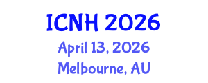 International Conference on Nursing and Healthcare (ICNH) April 13, 2026 - Melbourne, Australia International Conference on Nursing and Healthcare (ICNH) April 13, 2026 - Melbourne, Australia