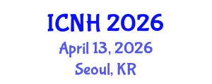 International Conference on Nursing and Healthcare (ICNH) April 13, 2026 - Seoul, Republic of Korea International Conference on Nursing and Healthcare (ICNH) April 13, 2026 - Seoul, Republic of Korea