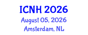 International Conference on Nursing and Healthcare (ICNH) August 05, 2026 - Amsterdam, Netherlands International Conference on Nursing and Healthcare (ICNH) August 05, 2026 - Amsterdam, Netherlands