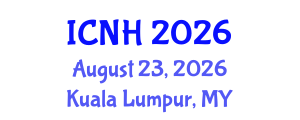 International Conference on Nursing and Healthcare (ICNH) August 23, 2026 - Kuala Lumpur, Malaysia International Conference on Nursing and Healthcare (ICNH) August 23, 2026 - Kuala Lumpur, Malaysia