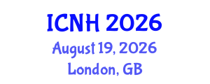 International Conference on Nursing and Healthcare (ICNH) August 19, 2026 - London, United Kingdom International Conference on Nursing and Healthcare (ICNH) August 19, 2026 - London, United Kingdom