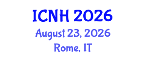 International Conference on Nursing and Healthcare (ICNH) August 23, 2026 - Rome, Italy International Conference on Nursing and Healthcare (ICNH) August 23, 2026 - Rome, Italy