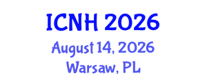 International Conference on Nursing and Healthcare (ICNH) August 14, 2026 - Warsaw, Poland