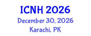 International Conference on Nursing and Healthcare (ICNH) December 30, 2026 - Karachi, Pakistan International Conference on Nursing and Healthcare (ICNH) December 30, 2026 - Karachi, Pakistan