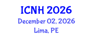 International Conference on Nursing and Healthcare (ICNH) December 02, 2026 - Lima, Peru