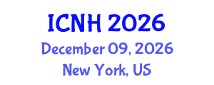 International Conference on Nursing and Healthcare (ICNH) December 09, 2026 - New York, United States International Conference on Nursing and Healthcare (ICNH) December 09, 2026 - New York, United States
