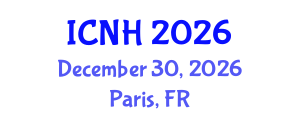International Conference on Nursing and Healthcare (ICNH) December 30, 2026 - Paris, France International Conference on Nursing and Healthcare (ICNH) December 30, 2026 - Paris, France