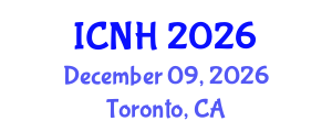 International Conference on Nursing and Healthcare (ICNH) December 09, 2026 - Toronto, Canada International Conference on Nursing and Healthcare (ICNH) December 09, 2026 - Toronto, Canada