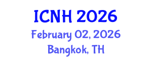 International Conference on Nursing and Healthcare (ICNH) February 02, 2026 - Bangkok, Thailand International Conference on Nursing and Healthcare (ICNH) February 02, 2026 - Bangkok, Thailand