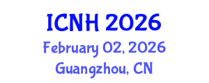 International Conference on Nursing and Healthcare (ICNH) February 02, 2026 - Guangzhou, China International Conference on Nursing and Healthcare (ICNH) February 02, 2026 - Guangzhou, China